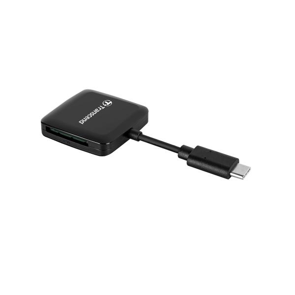 トランセンドジャパン USB Type-C カードリーダー USB 3.2 Gen 1 (SDHC/SDXC/microSDHC/microSDXC