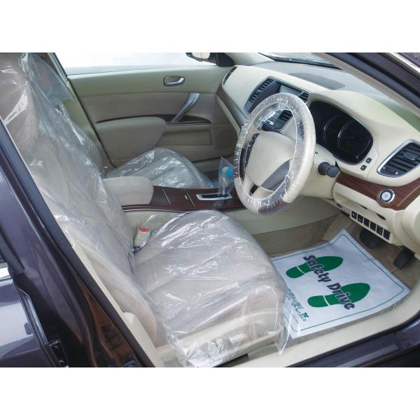 サービス4点セット 100組入 シートカバー 足元マット ハンドルカバー シフトカバー 使い捨てタイプ 自動車整備用 汚れ防止 養生カバーセット PN