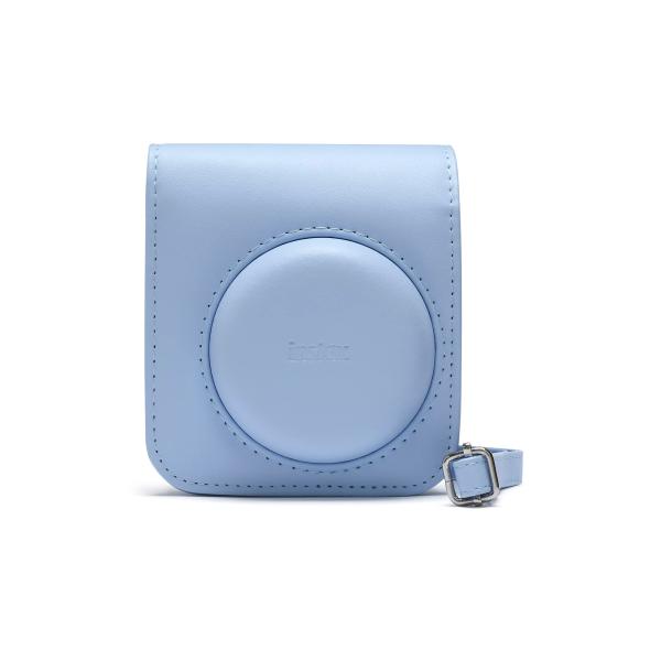 富士フイルム(FUJIFILM) 「チェキ instax mini 12」専用カメラケース メーカー純正 ブルー