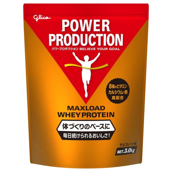 POWER PRODUCTION パワープロダクション マックスロード ホエイプロテイン チョコレート味 3.0kg たんぱく質 含有率70.3%(無