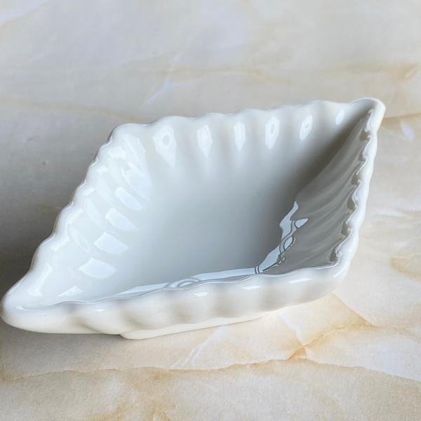 豆皿 醤油皿 小皿 白磁 陶器 ポーセラーツ 食器 おしゃれ 菱形 豆皿 醤油皿 小皿 白磁 陶器 ポーセラーツ 食器 おしゃれ 菱形
