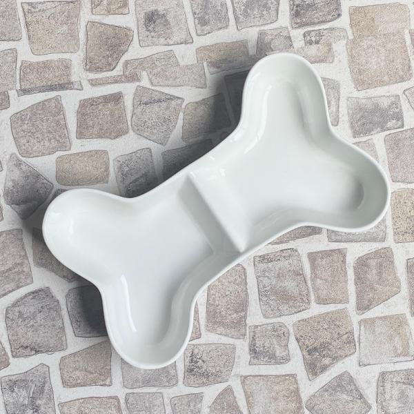 ペット食器 骨型フードボウル おしゃれ かわいい カラバリ 訳あり ポーセラーツ 絵付け 白磁 陶器 ポーセラーツ 陶磁器専門西田 通販 Yahoo ショッピング