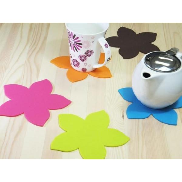 テーブルを華やかに演出する シリコン製桜型コースター ピンク色 陶磁器専門西田 通販 Yahoo ショッピング