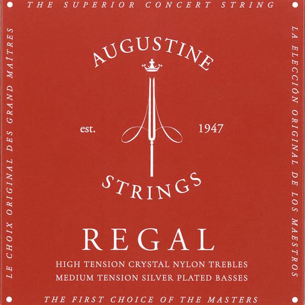 ガット弦 クラシックギター弦 AUGUSTINE REGAL/REDオーガスチンクラシックギター弦　リーガルレッドクラシックギター弦オーガスチン リーガルレッド1弦から6弦セット