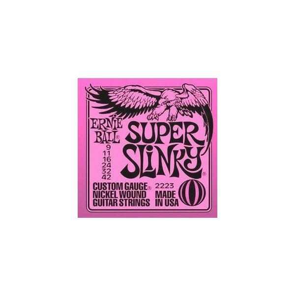 ERNIE BALL アーニーボールエレキギター弦 2223 Super Slinky スーパースリンキー 1SET