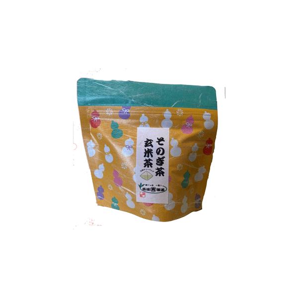 抹茶入り玄米茶ティーバッグミニ2ｇ×6個入　クリックポスト（全国一律250円）でお送り出来ます（8袋まで）