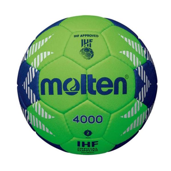 【ネーム加工可】モルテン molten ハンドボール A4000 2号球 屋内用 縫い 検定球 国際公認球 H2A4000-GB