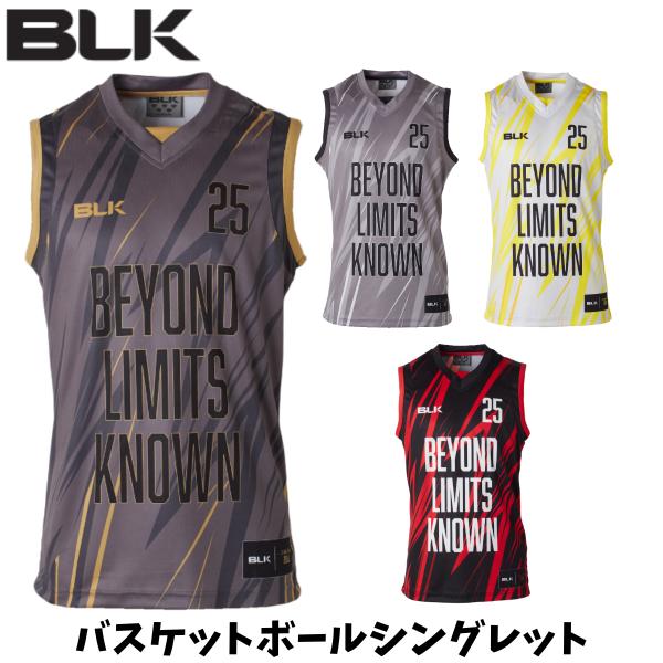 メーカー:BLK品名:バスケットボールシングレット品番:BJ25BBSLTD仕様ポリエステル素材のバスケットボールシングレット。昇華プリントの柄が特徴。BLKロゴは昇華加工。その他:メーカー取り寄せ商品です。