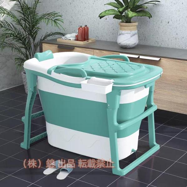 【高品質耐久性バスタブ】高品質TPEとPP素材で作られてBPAが含まれていません。耐久性に優れていて、水が漏れません。何度も折り畳めても変形しません。収納後厚さはわずか26cmです、スペースをとらない。使用しない時、ちょっとした隙間に差し込...