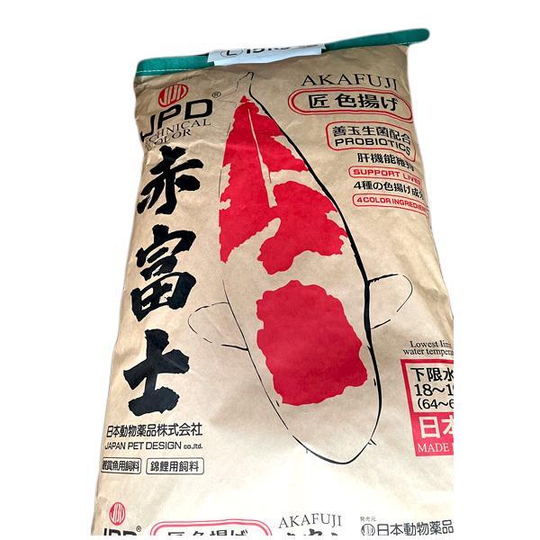 日本動物薬品 赤富士 匠色揚 L 浮上 15kg 1袋 □ 同梱不可☆