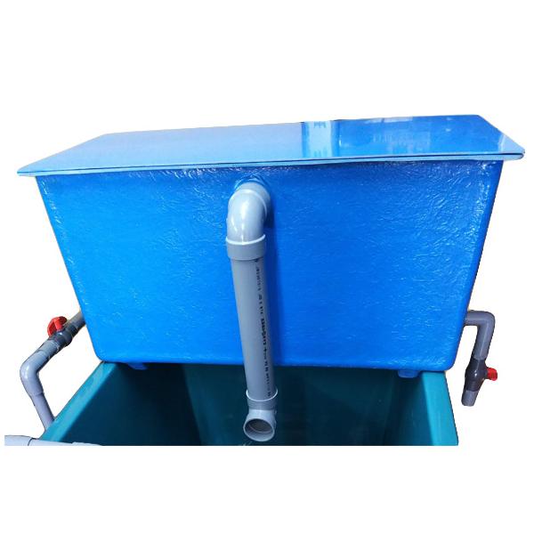 ☆ライフ FRP水槽 専用濾過槽(ポンプ・濾材付) SF-500PUMP-OS〈外部