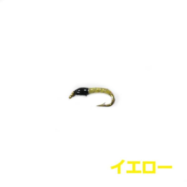 [商品情報]・ユスリカピューパ ミッジフライ 完成品毛ばり 4本セット・渓流など流れのある所ではナチュラルドリフトで、止水ではではゆっくりとリトリーブと効果的です。・ ライズがあるのにドライフライには出ない時にも効果を発揮します。・カラーバ...