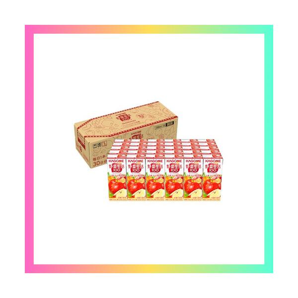 他サイト： 野菜生活 カゴメ 野菜生活100 アップルサラダ 200ml紙パック×30本(毎日1本30日分 砂糖不使用 ビタミンC)【Amazon.co.jの商品画像