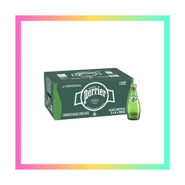 他サイト： Perrier(ペリエ) プレーン 炭酸水 瓶 330ml 「直輸入品] ×24本の商品画像