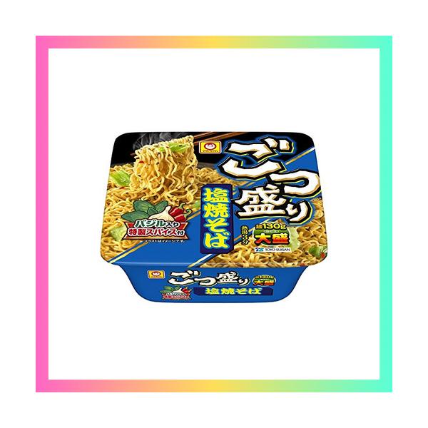 他サイト： マルちゃん ごつ盛り 塩焼そば 156g×12個の商品画像