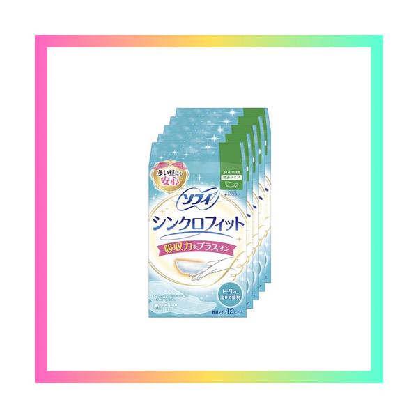 他サイト： ソフィ Sofy 【まとめ買い】 シンクロフィット 12ピース×5個パック(unicharm Sofy)の商品画像