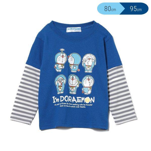 アイムドラえもんレイヤード風長袖tシャツ 80cm 90cm 95cm 西松屋 Yahoo 店 通販 Yahoo ショッピング