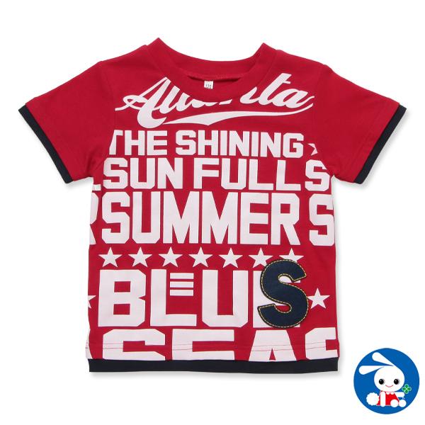 ビッグロゴレイヤード半袖tシャツ 100cm 110cm 1cm 130cm 西松屋 Yahoo 店 通販 Yahoo ショッピング