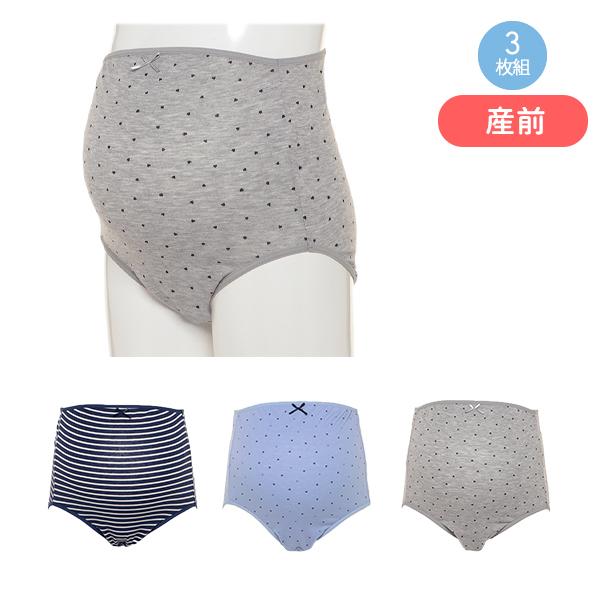 3枚組マタニティショーツ ドットハート ボーダー M L L Ll 西松屋 Yahoo 店 通販 Yahoo ショッピング