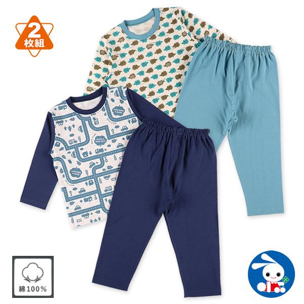 2枚組長袖パジャマ ハリネズミ マップ 80cm 90cm 95cm 西松屋 Yahoo 店 通販 Yahoo ショッピング