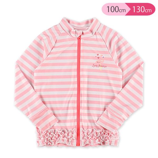 裾フリルボーダーラッシュガード 100cm 110cm 1cm 130cm 西松屋 Yahoo 店 通販 Yahoo ショッピング