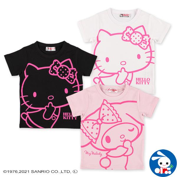 半袖tシャツ ハローキティ マイメロディ 80cm 90cm 95cm 341 西松屋 Yahoo 店 通販 Yahoo ショッピング