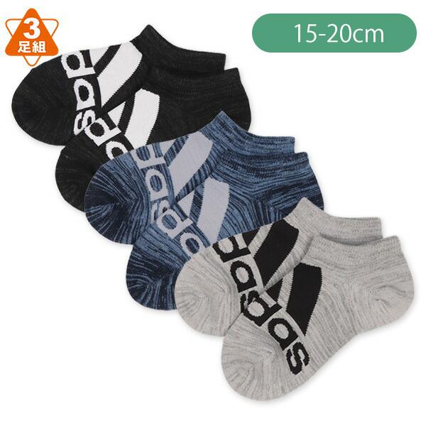 Adidas 3足組キッズローカットソックス ビッグロゴ 15 cm 西松屋 Yahoo 店 通販 Yahoo ショッピング