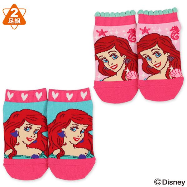 ディズニー 2足組キッズローカットソックス アリエル 13 19cm 西松屋 Yahoo 店 通販 Yahoo ショッピング