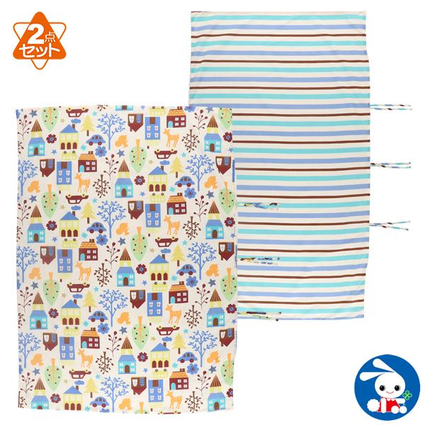 お昼寝掛 敷布団カバー2点セット 風景 横紐式 80 110cm 69 122cm 西松屋 Yahoo 店 通販 Yahoo ショッピング