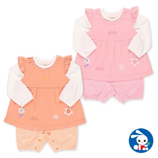 チュニック付きチェック柄カバーオールコンポスーツ 70cm 80cm 西松屋 Yahoo 店 通販 Yahoo ショッピング