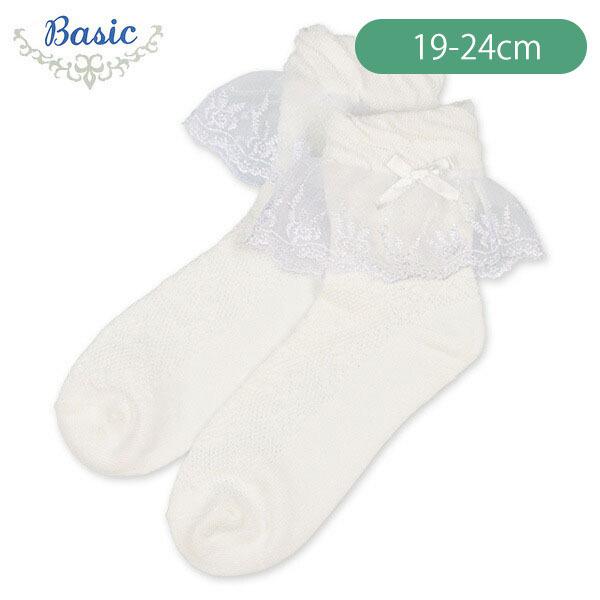 スクールクルーソックス メッシュ バラ 19 24cm 西松屋 Yahoo 店 通販 Yahoo ショッピング