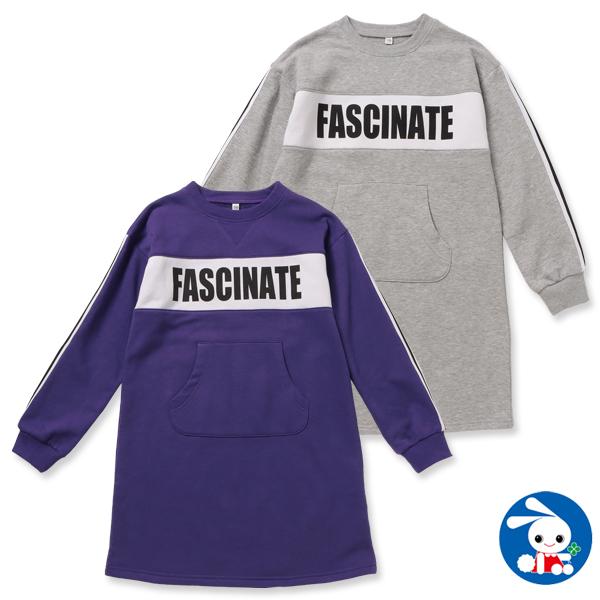 裏起毛英字ポケット長袖付きワンピース 130cm 140cm 150cm 西松屋 Yahoo 店 通販 Yahoo ショッピング