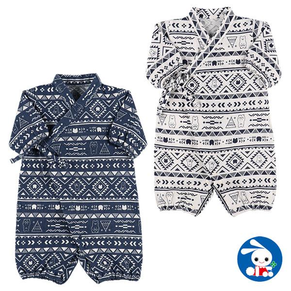 ニット楊柳くま甚平プレオール 60 70cm 西松屋 Yahoo 店 通販 Yahoo ショッピング