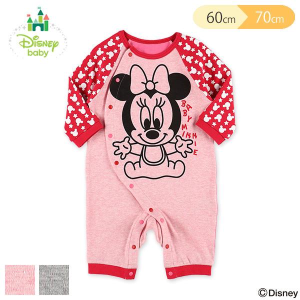 ディズニー ラグランミッキー ミニー長袖プレオール 60 70cm 579 西松屋 Yahoo 店 通販 Yahoo ショッピング