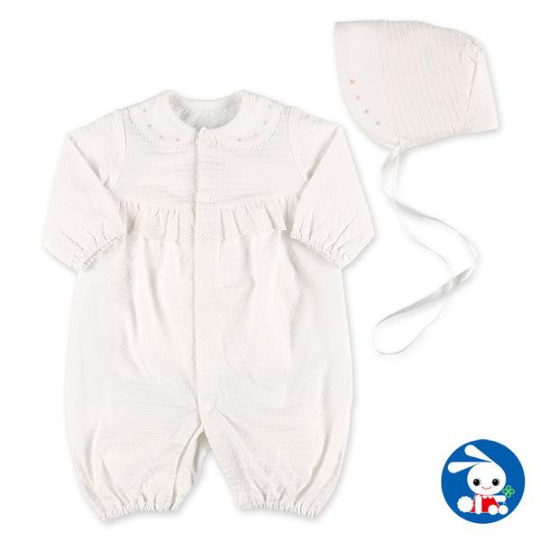 フード付きカラー刺繍セレモニードレス 新生児50 60cm 西松屋 Yahoo 店 通販 Yahoo ショッピング