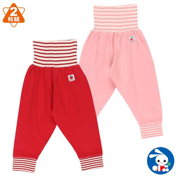 ベビー服 女の子 2枚組腹巻付きスペアパンツ ピンク レッド 70cm 80cm 90cm 95cm 赤ちゃん ベビー 新生児 乳児 幼児 子供服 西松屋 Yahoo 店 通販 Yahoo ショッピング