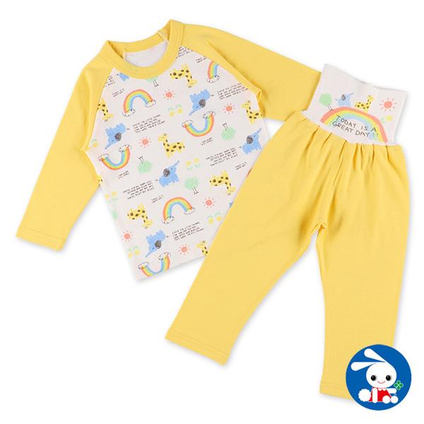 腹巻付き長袖パジャマ 虹 アニマル柄 80cm 90cm 95cm 西松屋 Yahoo 店 通販 Yahoo ショッピング