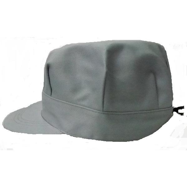 【3個以上は宅配便でお願いします】素材綿100％サイズM   56L    57LL 58カラー　グレー後のひもで調節できます。