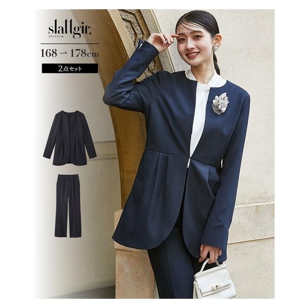 フォーマルスーツ ネイビー 100cm~ 礼服]【ネイビー】フォーマル 2つボタン カラーフォーマル YK by