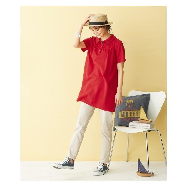 ポロシャツ 大きいサイズ レディース 吸汗速乾 Uvカット 半袖 チュニック カットソー L 10l ニッセン Buyee Buyee 日本の通販商品 オークションの代理入札 代理購入