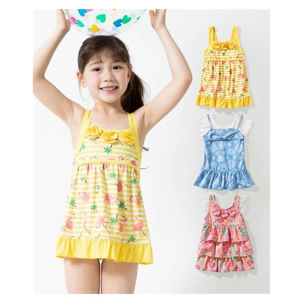 水着 キッズ ワンピース 女の子 子供 スポーツウェア 身長100 110 1 130cm ニッセン ニッセン Paypayモール店 通販 Paypayモール