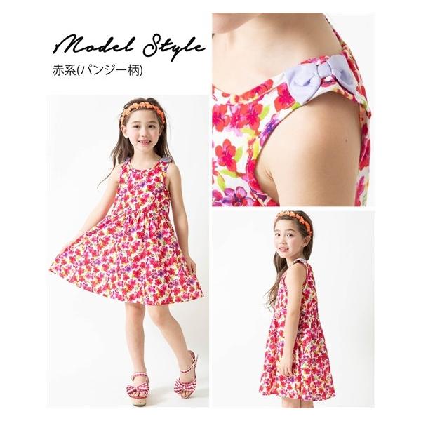 ワンピース キッズ 肩リボンが可愛い サン ドレス 女の子 子供服 ジュニア服 チュニック 身長140 150 160cm ニッセン Nissen Buyee Buyee 일본 통신 판매 상품 옥션의 대리 입찰 대리 구매 서비스