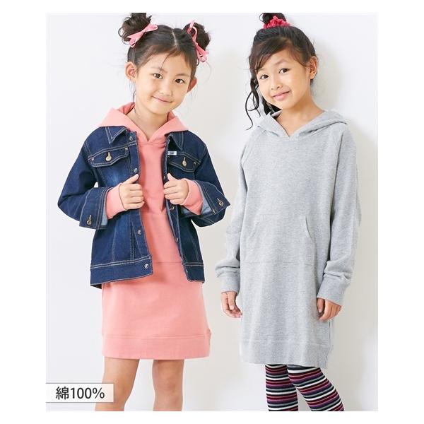 ワンピース キッズ 綿100 パーカー 女の子 子供服 ジュニア服 チュニック 身長100 160cm ニッセン Buyee Buyee Japanese Proxy Service Buy From Japan Bot Online