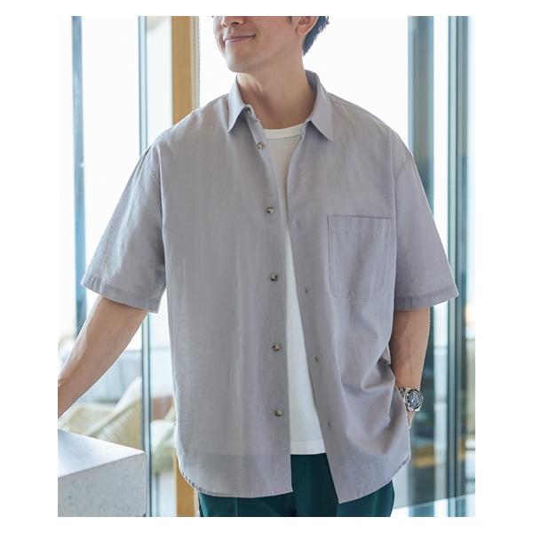 プラージュ   2020 リネンオーバーサイズシャツ oversized-linen-shirt-or4451-