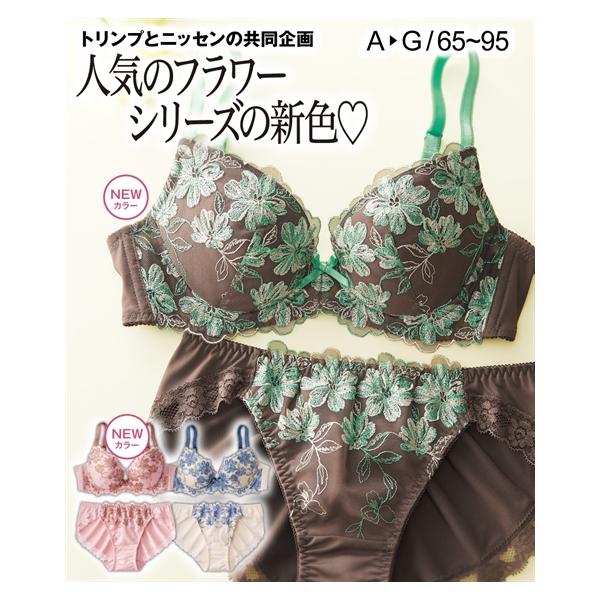 ニッセン ブラジャー ショーツ セット 大きいサイズ レディース