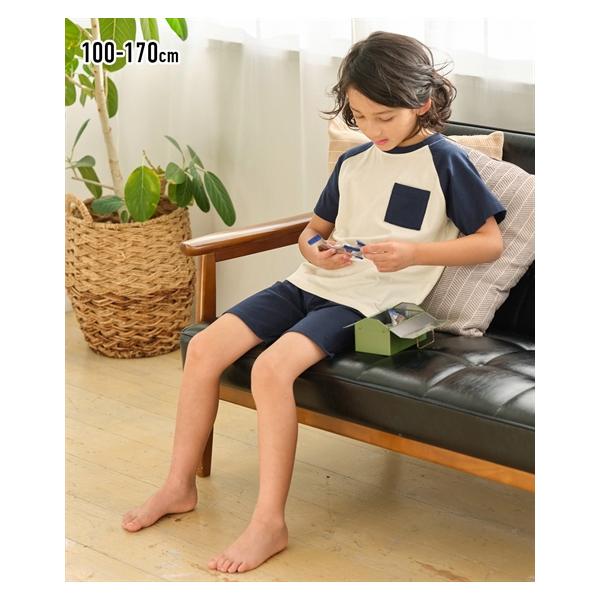 待望 ルームウェア キッズ ワッフル 半袖 男の子 女の子 子供服 ジュニア服 カーキ ベージュ 身長140 150 160cm ニッセン nissen パジャマ ワッフルワンピースルームウェア(女の子 子供服 ジュニア服) ニッセン nissen