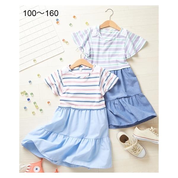 限定特価】 ワンピース キッズ オパール刺繍ドッキング 女の子 子供服 ジュニア服 身長140 150 160cm ニッセン nissen ワンピース キッズ あったかファーフリースドッキング 女の子 子供服 ジュニア服 冬 身長140 150 160cm ニッセン nissen