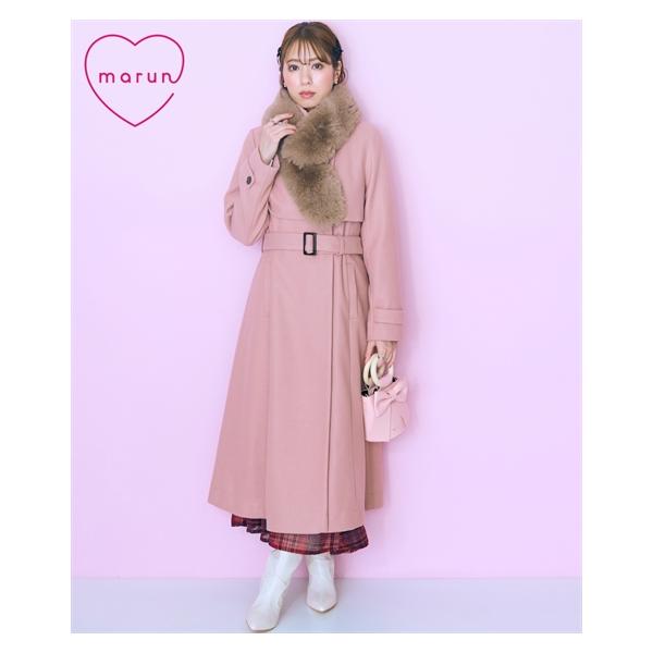 コート 大きいサイズ レディース 2way カラー ロング marun 6L/8L/10L ニッセン nissen ニッセン（nissen） コート 大きいサイズ レディース 2way カラー