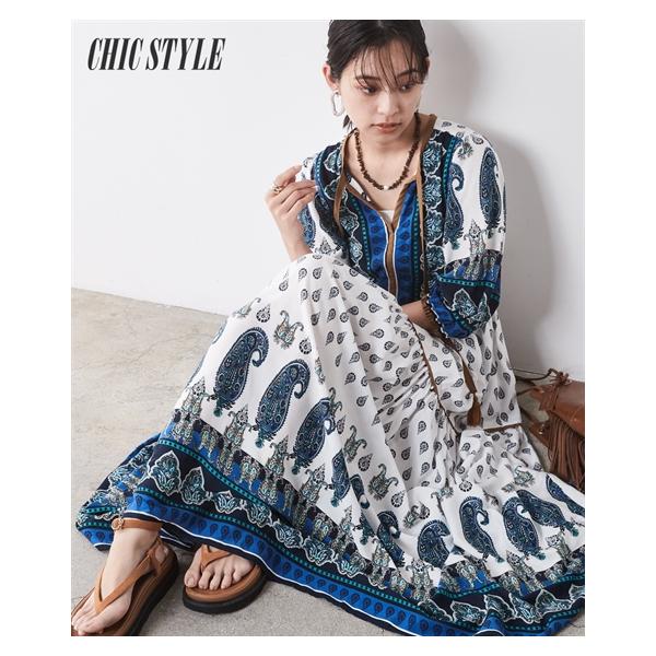 ニッセン（nissen） ワンピース ロング マキシ レディース エスニック