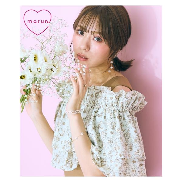 ワンピース ロング マキシ 大きいサイズ レディース フリルビスチェSET marun  ひざ下 6L/8L/10L ニッセン nissen ニッセン（nissen） ワンピース ロング マキシ 大きいサイズ